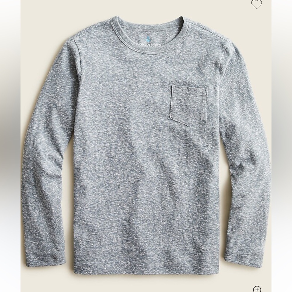 Crewcuts Boys' long-sleeve pocket T-shirt in broken-in-jersey XL